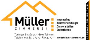 Zimmerei Jörg Müller, "Weihnachtsspende", 400,00 Euro